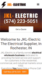 Mobile Screenshot of jkl-electric.com